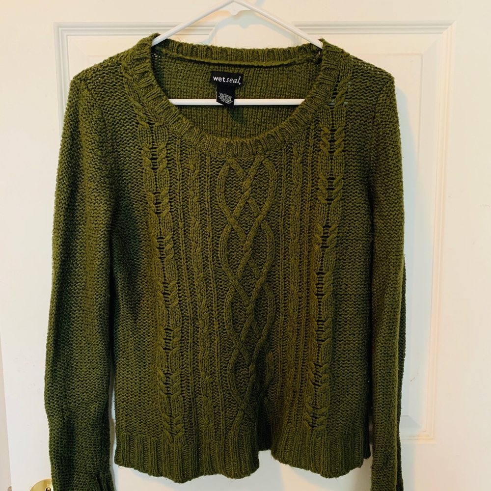 Olive sweater